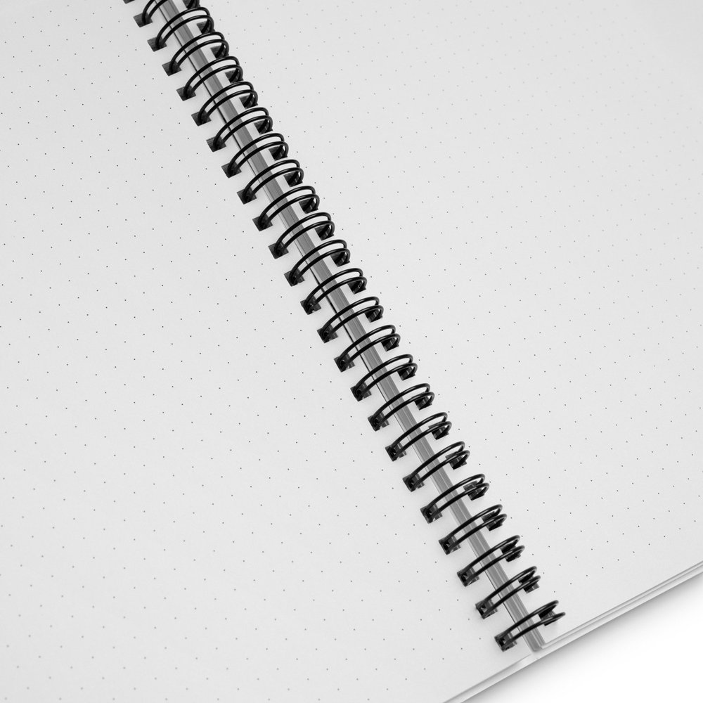 Spiral notebook - Somehow It Seems So Still